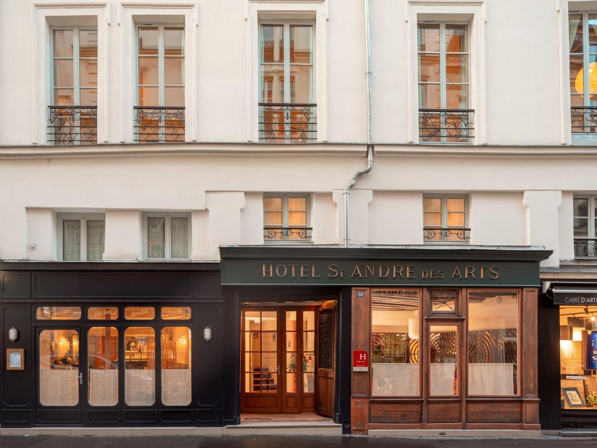 Hotel Saint-Andre Des Arts ปารีส ภายนอก รูปภาพ